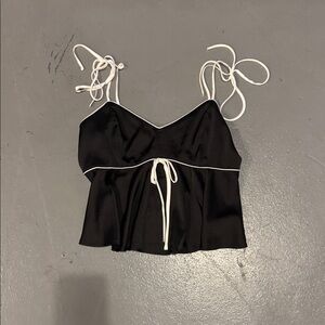 Forever 21 Black and White Camisole